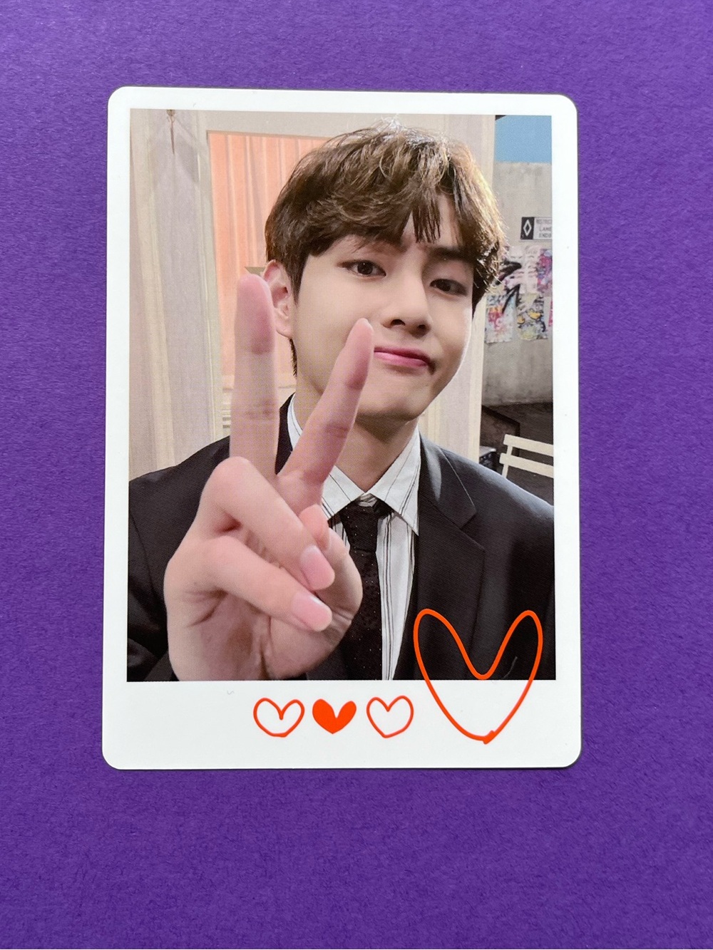 BTS V Permission To Dance On Stage Special Card